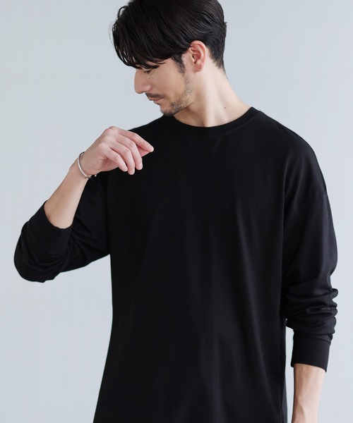 SPU（スプ） tシャツ SPU/コットンポリエステル長袖カットソー メンズ