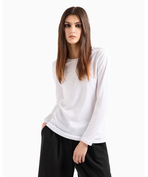 アルマーニ長袖クールネックTシャツ ARMANI EXCHANGE tシャツ 「A|X アルマーニ エクスチェンジ