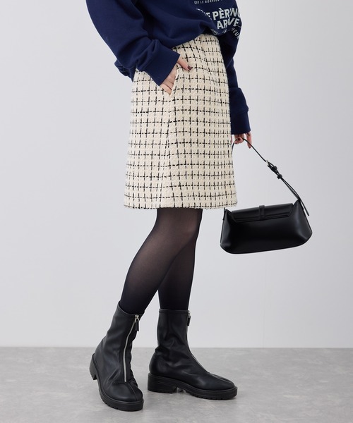 ROPE' PICNIC（ロペ ピクニック） スカート ツイードチェックミニ