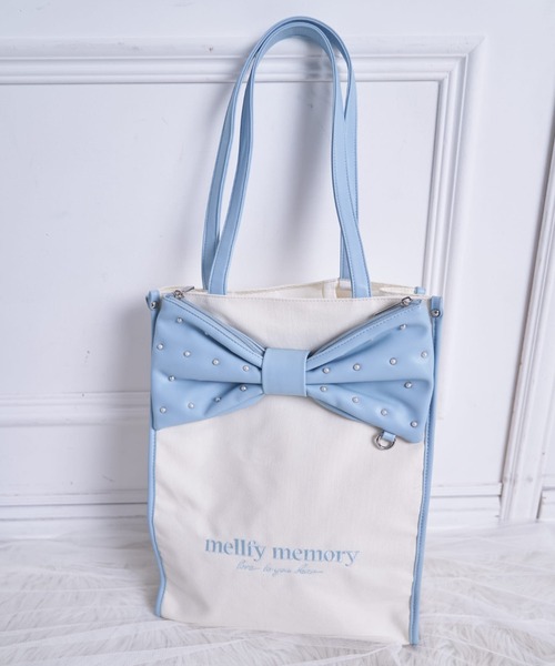 mellfy memory（メルフィーメモリー） トートバッグ Hug the ribbon
