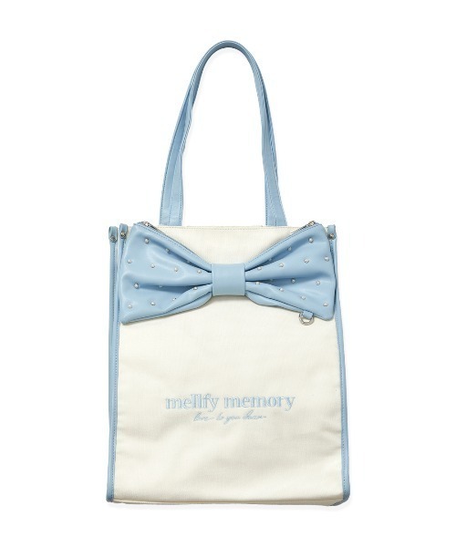 mellfy memory（メルフィーメモリー） トートバッグ Hug the ribbon