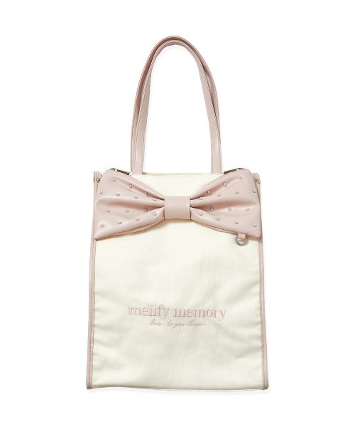 mellfy memory（メルフィーメモリー） トートバッグ Hug the ribbon
