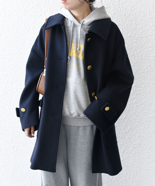 madder vintage ウールミディコート madder vintage ウールミディコート
