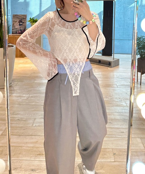 Alley Tokyo レオタード風トップス レディース : ZOZOTOWN Yahoo