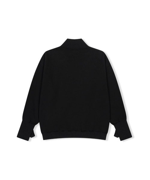 スウェット・トレーナー YESEYESEE YES Washing Halfzip Gun l YS231TSWHA02GMT ☆2023SS新作☆YESEYESEE☆Y.E.S Washing Half-zip (YESEYESEE