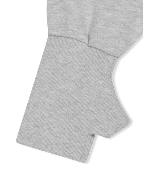 YESEYESEE トレーナー スウェット Y.E.S Thumb Hole Half Zip