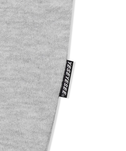 YESEYESEE トレーナー スウェット Y.E.S Thumb Hole Half Zip