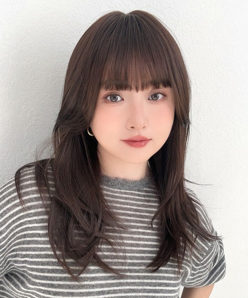 ウィッグ エクステ 「 フェザーロングレイヤー 」 レディース ロング