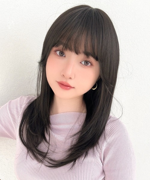 ウィッグ エクステ 「 フェザーロングレイヤー 」 レディース ロング