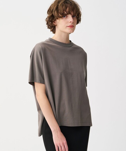 tシャツ プレーンストレッチ ビッグTシャツ レディース