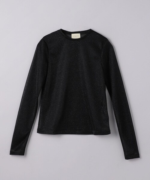 グリッター ラメ ジャージー カットソー　ネイビー【ユナイテッドアローズ】 UNITED ARROWS（ユナイテッドアローズ）の「グリッターラメ