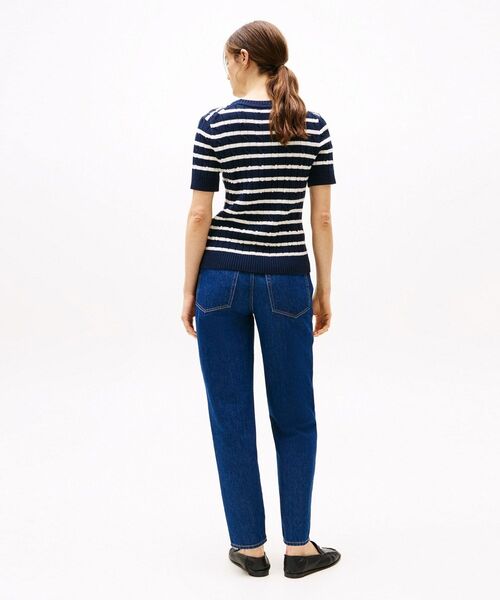 TOMMY JEANS（トミー・ジーンズ） ニット セーター ケーブルショート