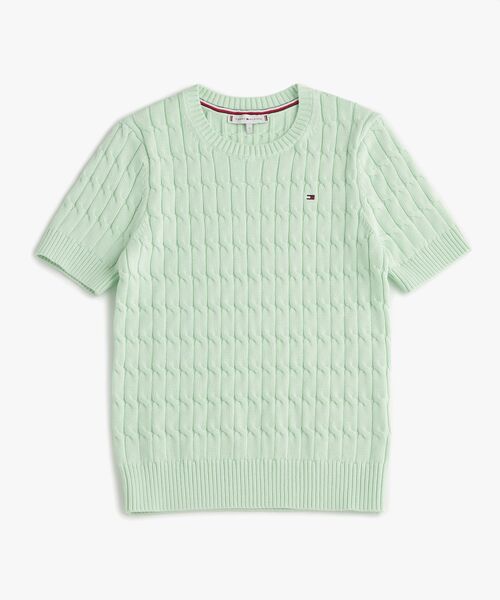 お値下げ！大人気！Tommy Jeans ケーブルニット ホワイト S M