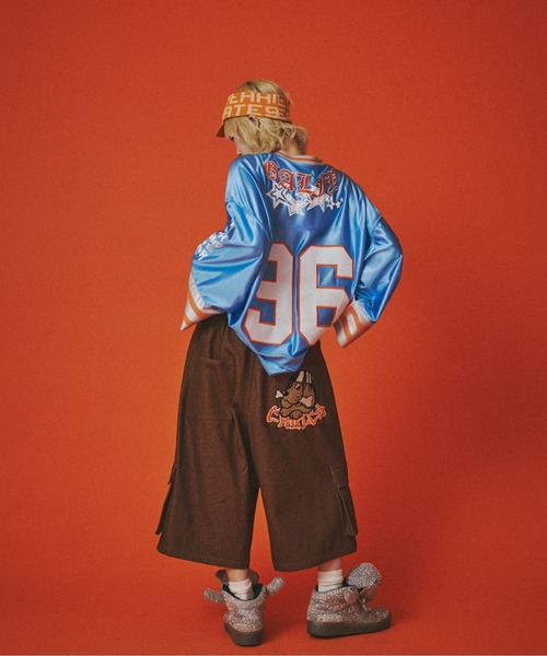 トップス GALFY GALFY tシャツ 「GALFY/ガルフィー」ウェッサイホッケーシャツ