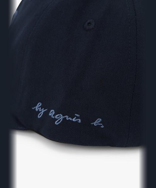 To b. by agnes キャップ 帽子 ロゴキャップ レディース