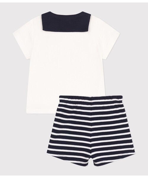 新品未使用　プチバトー 2点セット PETIT BATEAU（プチバトー） カーディガン ベビー2点セット キッズ