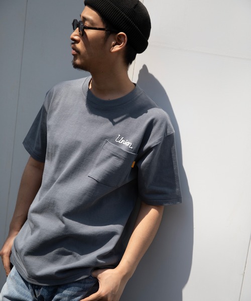 UNION（ユニオン） tシャツ UNION TOKYO UNION STITCHED POCHE S/S TEE 