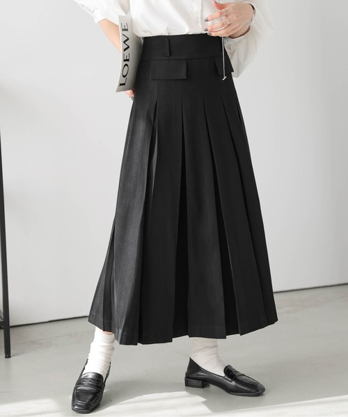 vetements プリーツスカート ハイウエストスーツボックスプリーツスカート – jemiremi