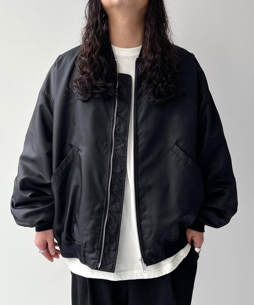 natto（ナット） ma1 ma-1 perfect silhouette blouson レディース