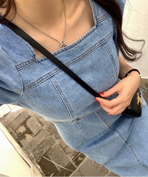FREE STYLISTS ワンピース YUGA_YGMC デニム マーメイドワンピース