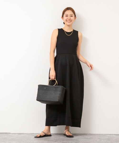 未使用に近い　NOLLEY'Sワンピース NOLLEY'S ワンピース 「松葉別注アイテム」体形カバー