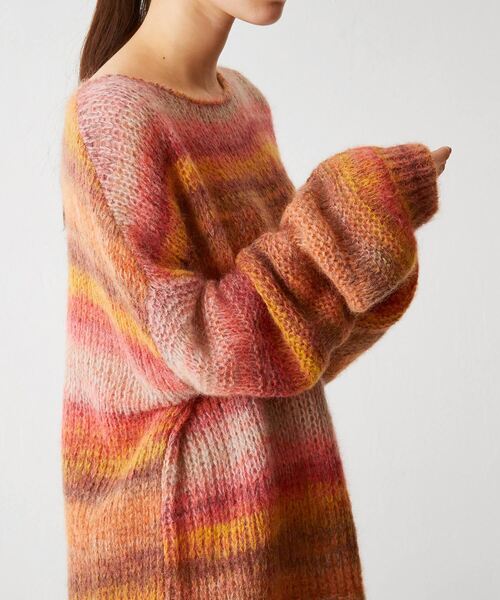 「Marilyn Moon」 長袖ニット MEDIUM グリーン レディース_画像3