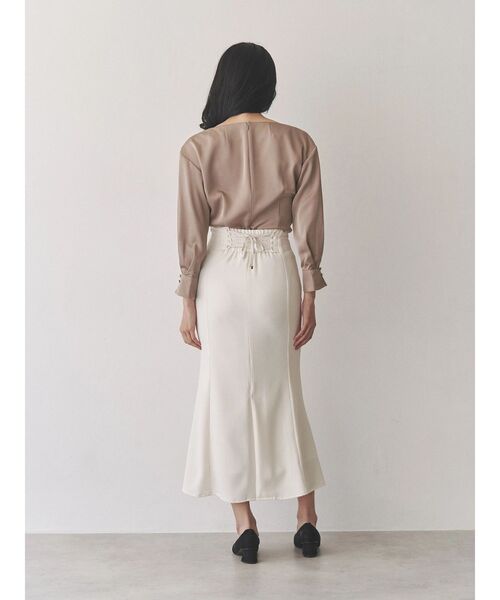 TONAL ブラウス シャツ アシメタックドレープブラウス
