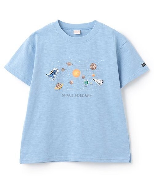 petit main tシャツ 「WEB限定」「防汚加工」宇宙グラフィックTシャツ