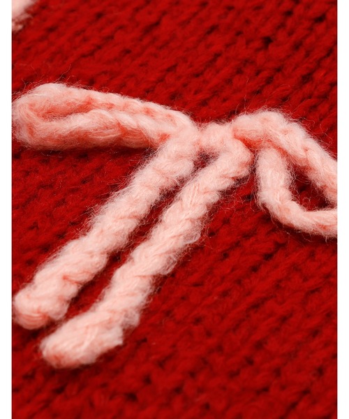 ニット セーター /Little Sunny Bite/ribbon knit top レディース メンズ ribbon knit top（ニット/セーター）｜Little sunny bite