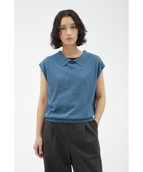 ニット セーター FINE COTTON LINEN レディース