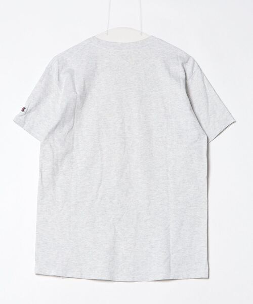 「Champion」 ワンポイント半袖Tシャツ M ホワイト メンズ