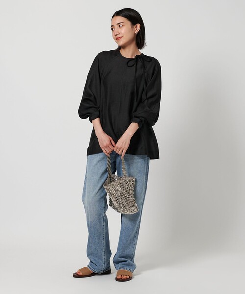 「BEAUTY&YOUTH UNITED ARROWS」 長袖シャツ FREE ブラック レディース 6(ROKU) BEAUTY&YOUTH UNITED ARROWS ロク ビューティーアンド