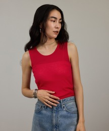 タンクトップ ノースリーブ nu=layerスクープネックタンクトップ レディース｜ZOZOTOWN Yahoo!店