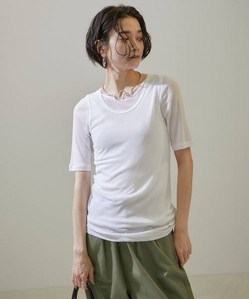 SALON adam et rope'（サロン アダム エ ロペ） タンクトップ