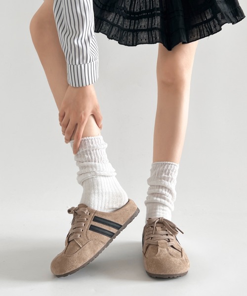 Shoes in Closet（シュークロ） サンダル 超軽量 ダブルライン レース
