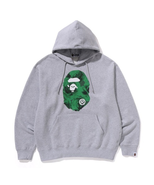 A BATHING APE パーカー FLORAL SOLID CAMO HEAD RELAXED FIT