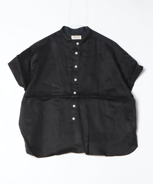 「BEAMS BOY」 半袖ブラウス ONE SIZE ブラック レディース