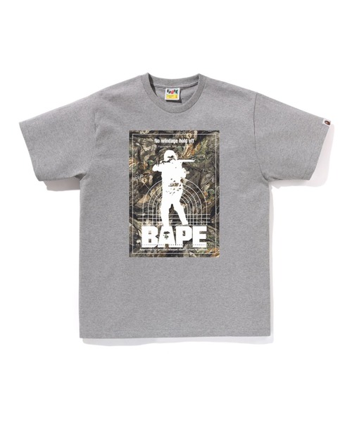 アベイシングエイプTREE EDGE CAMO COLLEGE Tシャツ 2XL A BATHING APE（アベイシングエイプ） tシャツ TREE EDGE CAMO HUNTING