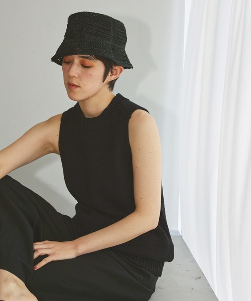 TODAYFUL ノースリーブニット ブラック F TODAYFUL 「TODAYFUL」 ノースリーブニット FREE ブラック