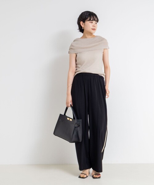 NOLLEY'S Sophi（ノーリーズソフィー） パンツ ウォッシャブルサイド