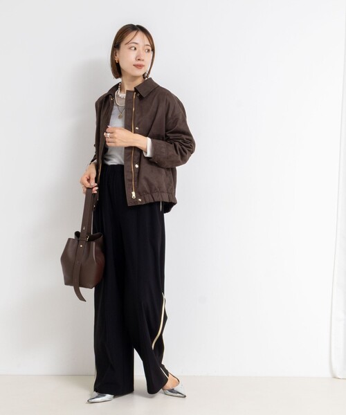 NOLLEY'S Sophi（ノーリーズソフィー） パンツ ウォッシャブルサイド