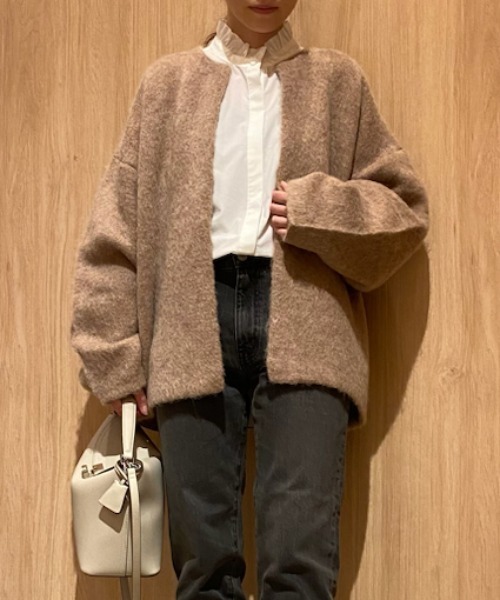 Mila Owen（ミラオーウェン） ニットカーディガン FREE ブルー