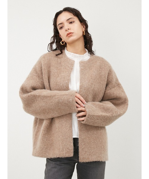 Mila Owen（ミラオーウェン） ニットカーディガン FREE ブルー