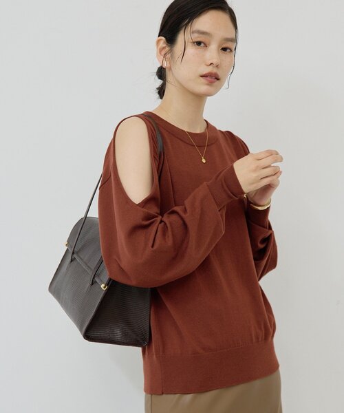 GALLARDAGALANTE ニット セーター 「2WAY」ショルダースリット