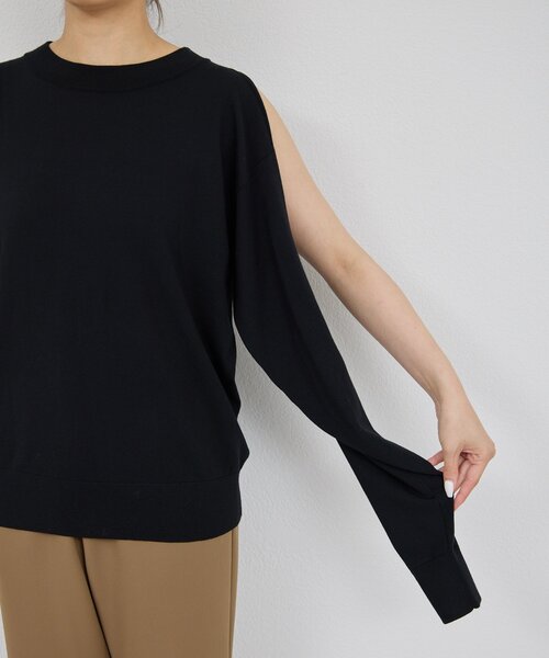 GALLARDAGALANTE ニット セーター 「2WAY」ショルダースリット