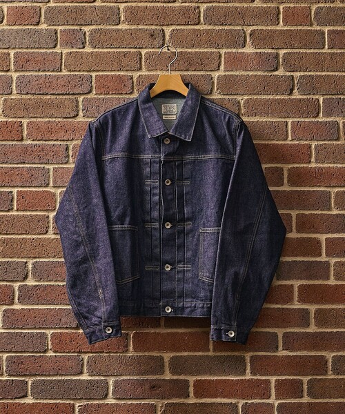 SHIPS デニムジャケット gジャン SHIPS: AUTHENTIC ワン