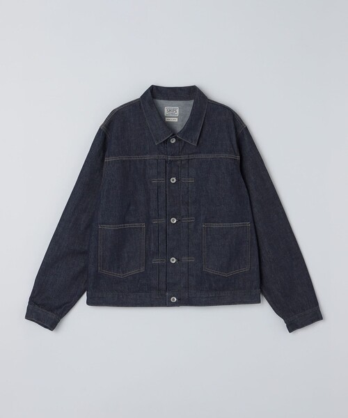 SHIPS デニムジャケット gジャン SHIPS: AUTHENTIC ワン