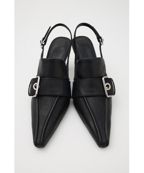 MOUSSY BELTED ミュール　'25AW新作 MOUSSY（マウジー） パンプス 「25年AW新作」BELTED ミュール