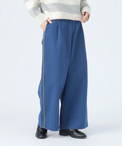 BEAMS HEART（ビームス ハート） パンツ 脇ライン ワイドパンツ