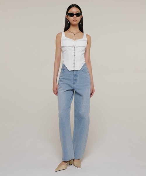 JOSE MOON（ジョゼムーン） HOOK EYE TOPS/フックアイトップス